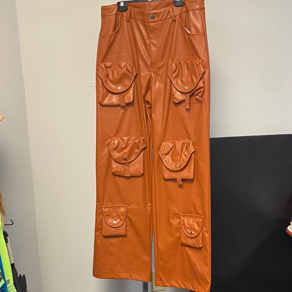 Hot & Delicious Orange Cargo Pants